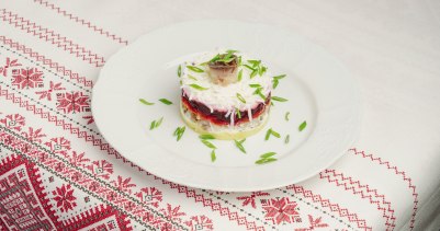 Салат сельдь под шубой