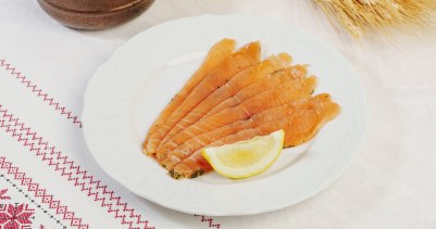 Нарезка из сёмги